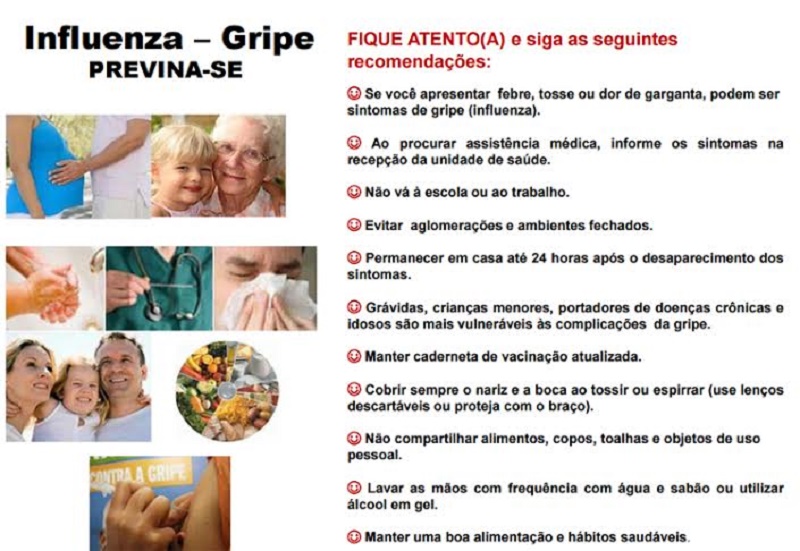 Paraguaçu inicia campanha contra a gripe H1N1 em final de abril