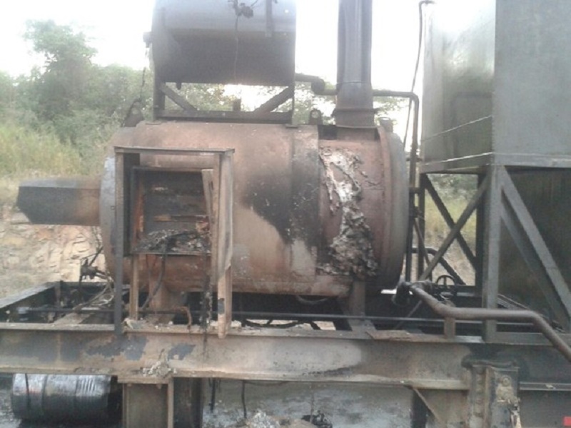 Caldeira de pedreira explode e causa incêndio em Assis
