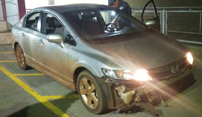 Carro abandonado em Maracaí pode ter sido usado em assalto a bancos