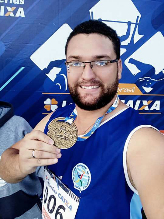 Atleta paralímpico de Assis bate recorde brasileiro