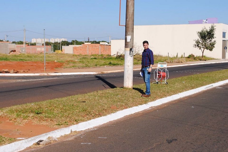 Vereador intercede para melhorias no Parque Universitário