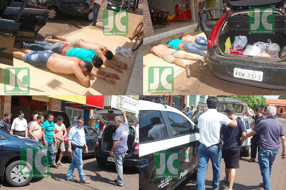 Polícia Civil prende quadrilha de estelionatários em Palmital
