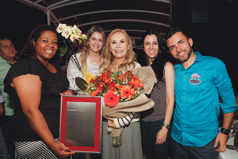 Fundadora da Inoar recebe título na Câmara Municipal de Taboão da Serra