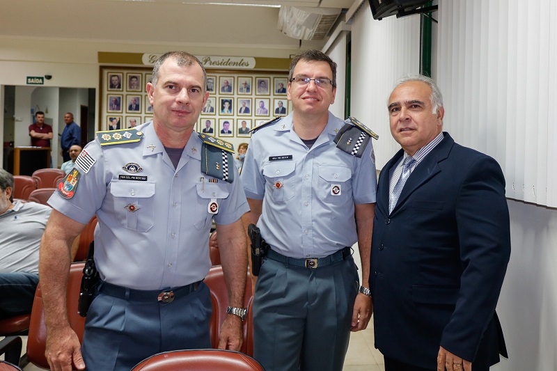 Apoio à mudança de comando regional do 32º Batalhão da PM de Assis