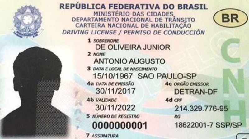 Nova habilitação será de plástico e terá chip