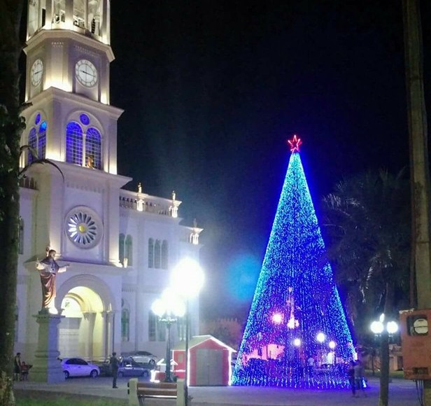 Chegada do Papai Noel na Praça da Catedral será nesta quinta