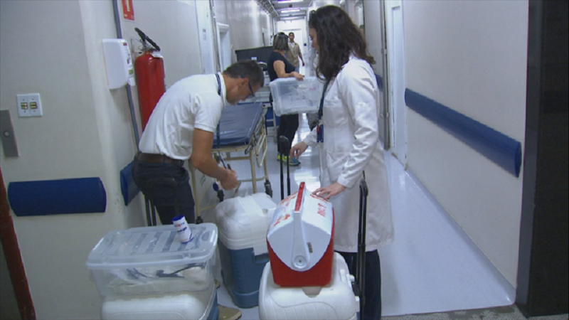 Transporte de órgãos para doação mobiliza médicos e policiais em Bauru