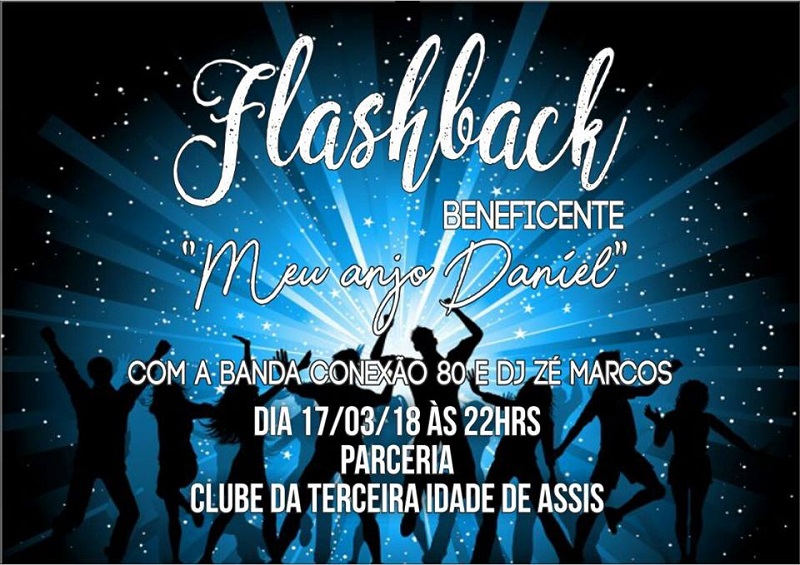 Projeto Meu Anjo Daniel promove flashback beneficente