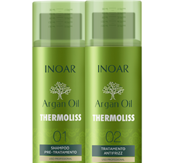 INOAR lança Shampoo Pré-Tratamento e Tratamento da linha Thermoliss