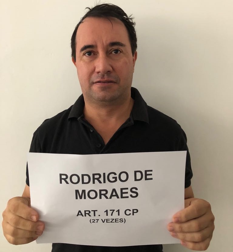 Rodrigo Moraes é preso em Jacupiranga-SP