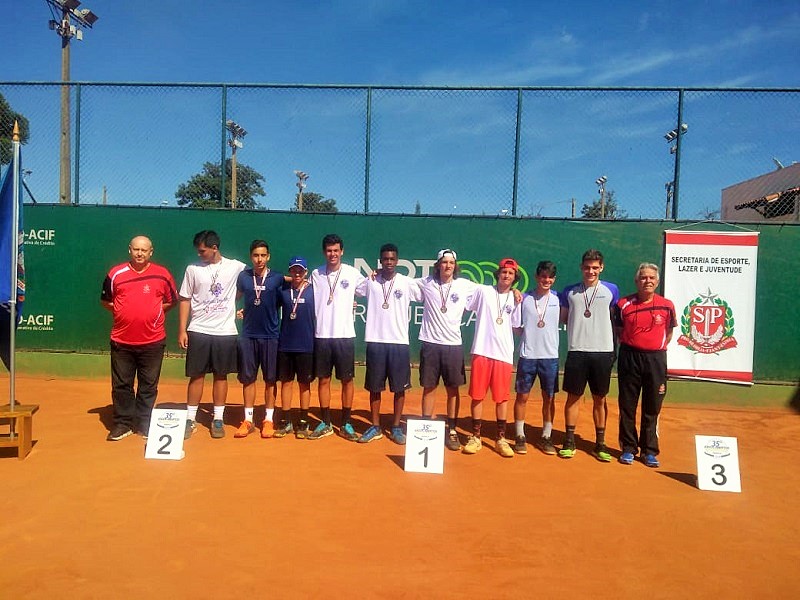 Equipes de tênis do ATC estão entre as melhores do Estado