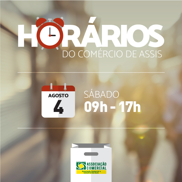 Confira os horários do comércio neste sábado