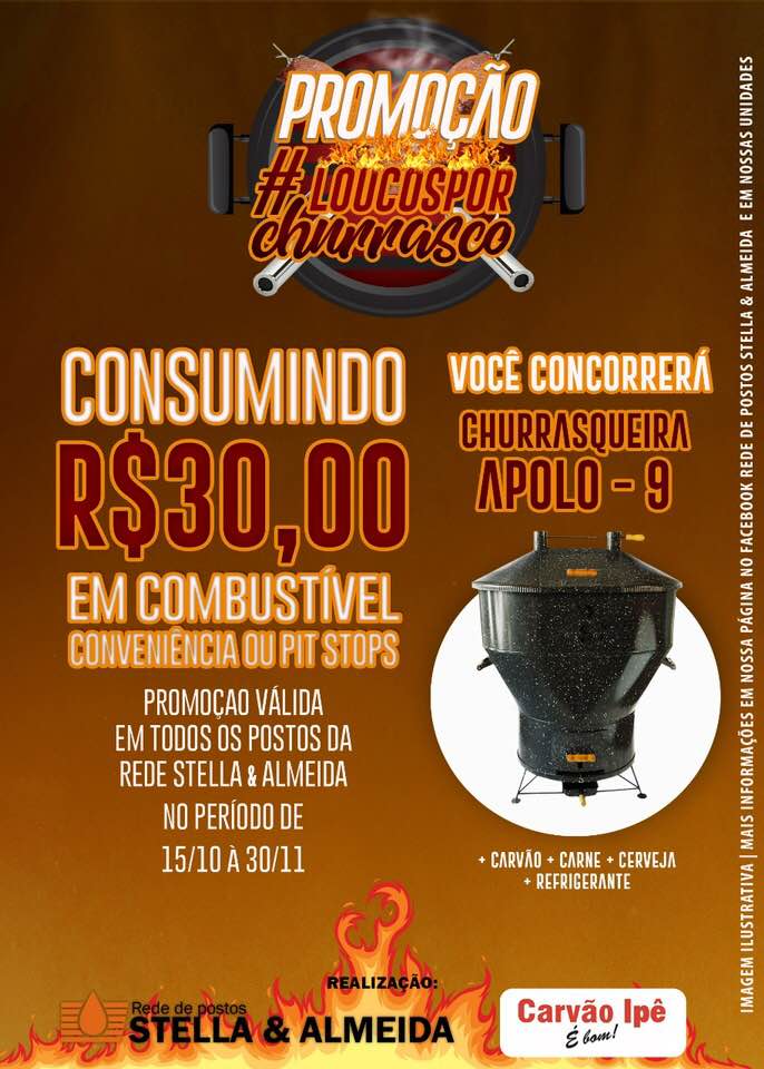 Rede Stella & Almeida lança a promoção ‘Loucos por Churrasco’