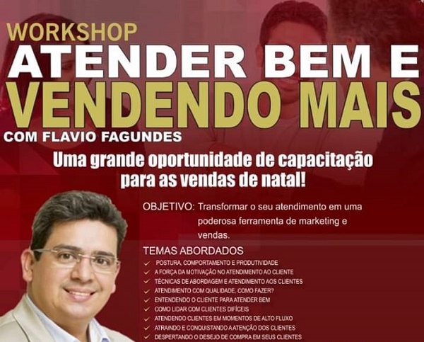 ACIA sedia workshop para potencializar vendas de final de ano, nesta segunda-feira (12)