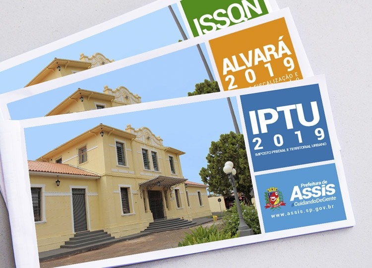 IPTU, ISS e Alvará já estão disponíveis para impressão no Portal da Prefeitura
