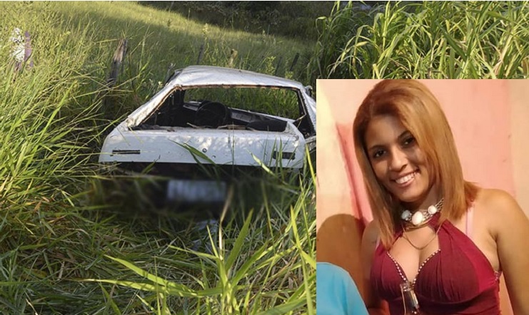 Mulher de 18 anos morre em acidente em Paraguaçu; um adolescente corre risco de morte