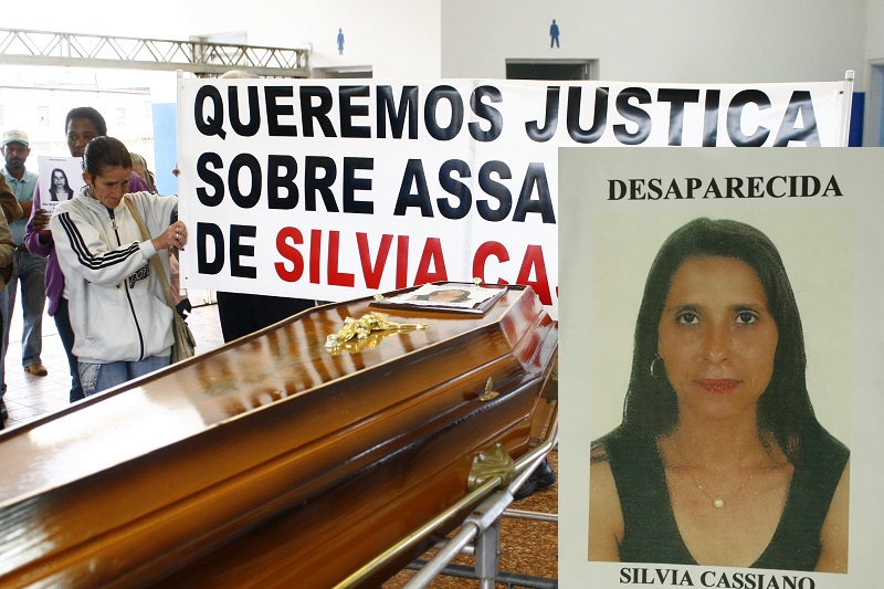 Justiça redesigna data do julgamento dos assassinos de Silvia Cassiano