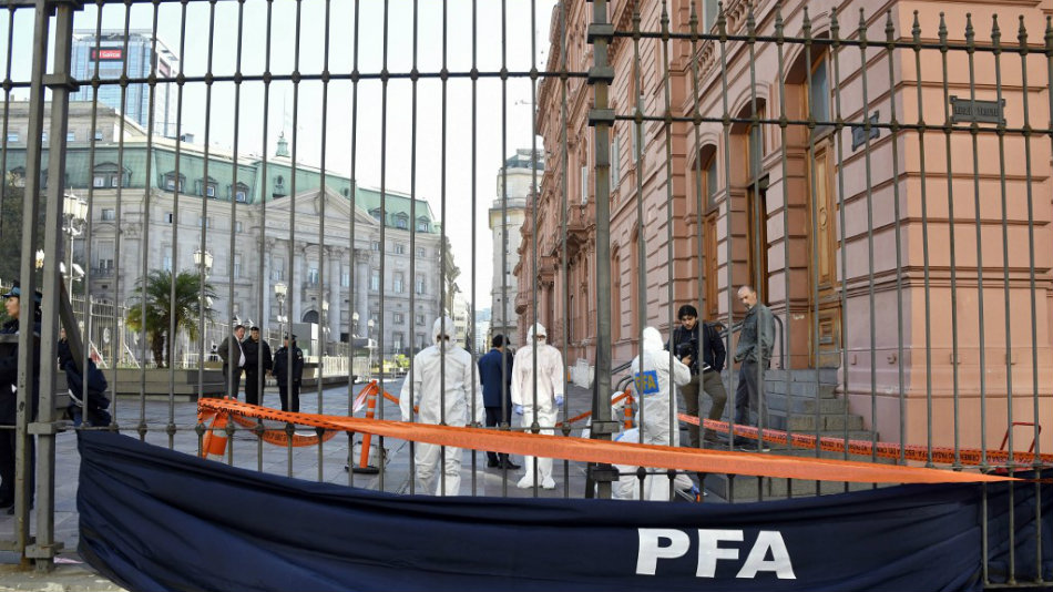 Casa Rosada sofre ameaça de bomba