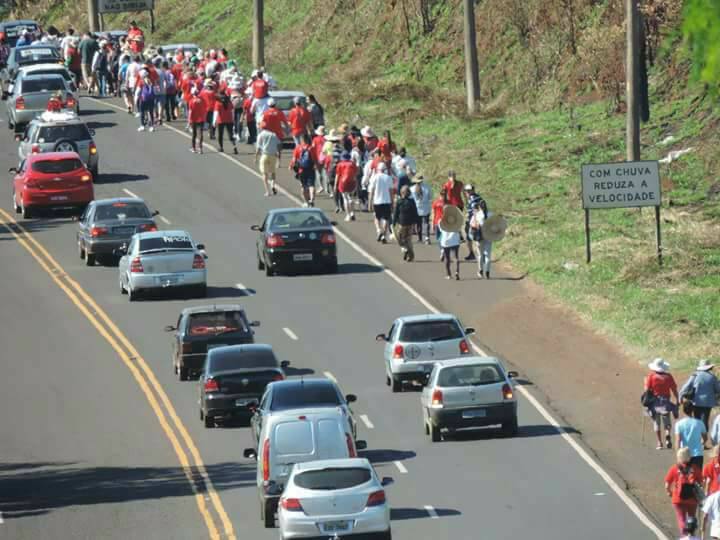 Motorista embriagado atropela peregrina entre Cândido Mota e Porto Almeida