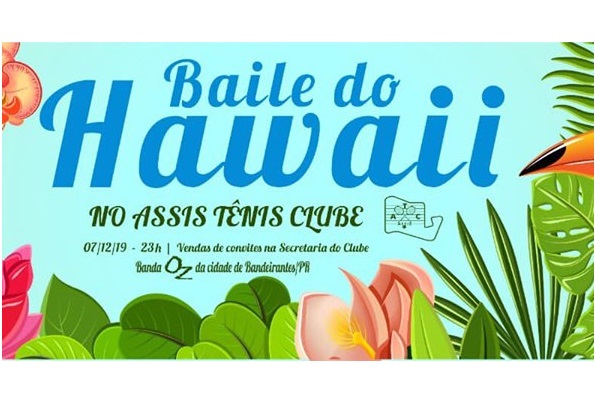 Assis Tênis Clube abre venda de convites para o Baile do Hawaii