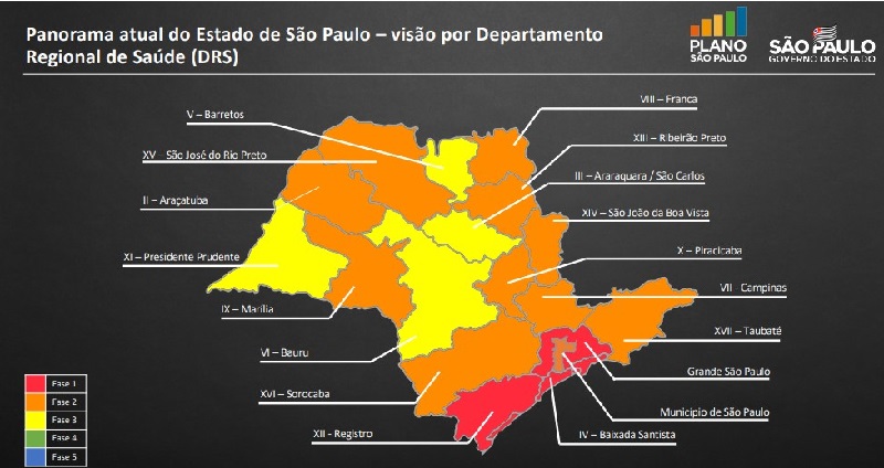 Classificada com a cor laranja, Assis poderá retomar atividades em cinco setores