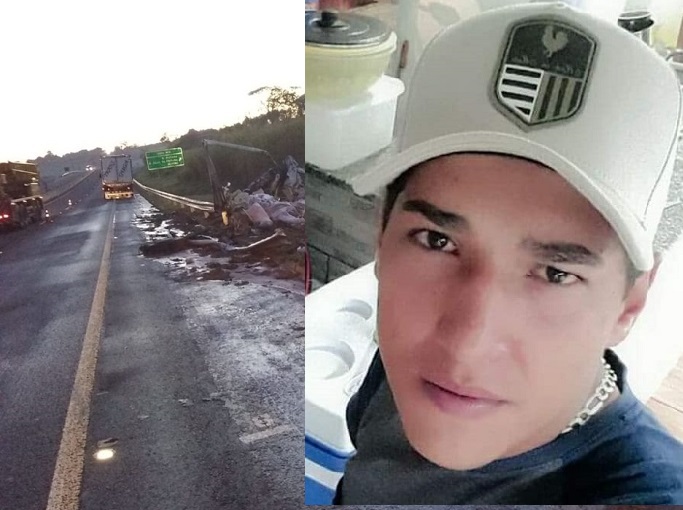Motorista de caminhão morre em acidente em Assis