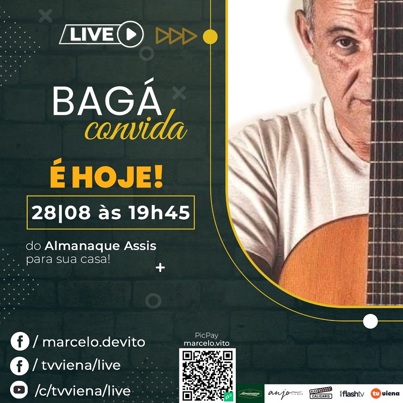 Músico de Assis fará Live com convidados que marcaram a noite assisense