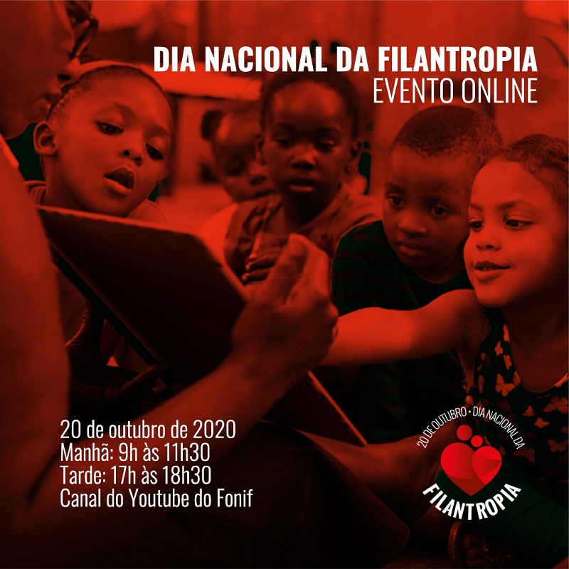 Eventos online celebram hoje o Dia Nacional da Filantropia