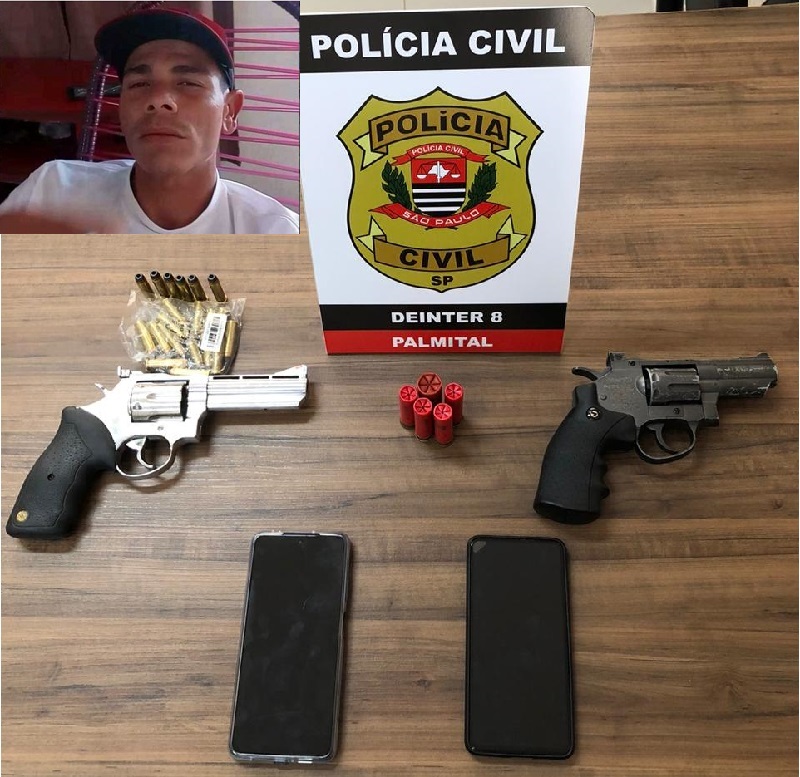 Polícia Civil de Palmital prende suspeitos de assassinar Robson Liborio de Moraes