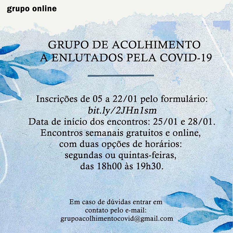 Psicologia da Unesp de Assis oferece grupo de apoio a enlutados pela Covid-19