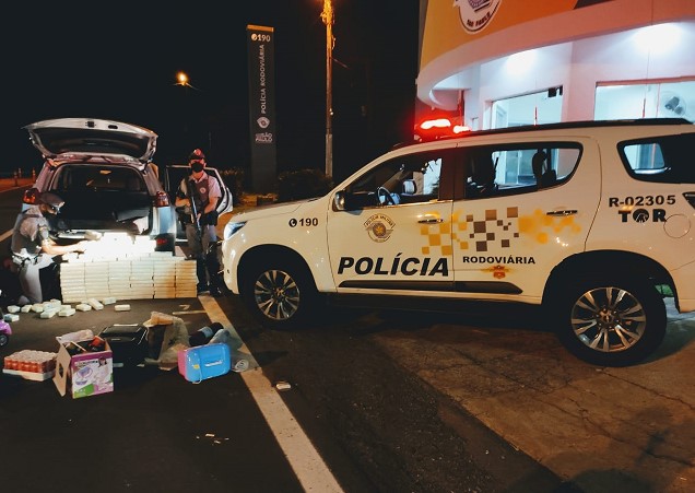 Policiamento rodoviário apreende 96 quilos de cocaína pura em Florínea