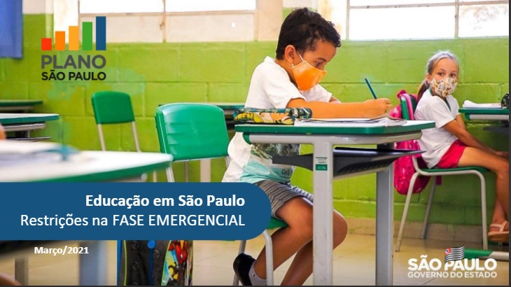 Escolas estaduais seguem abertas para alimentação e distribuição de materiais na fase emergencial