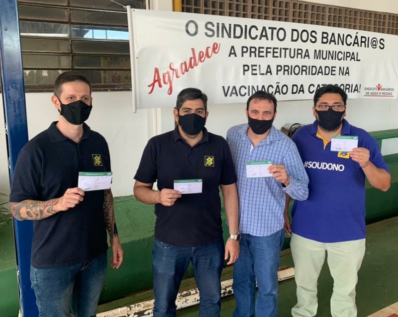 Sindicato cobra 'ato de coragem' do prefeito de Assis para vacinar bancários