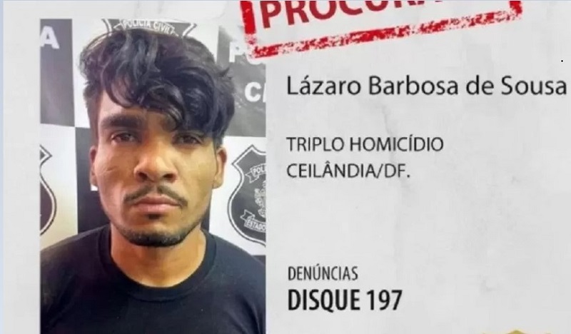 Buscas pelo serial killer Lázaro chegam ao oitavo dia em Goiás