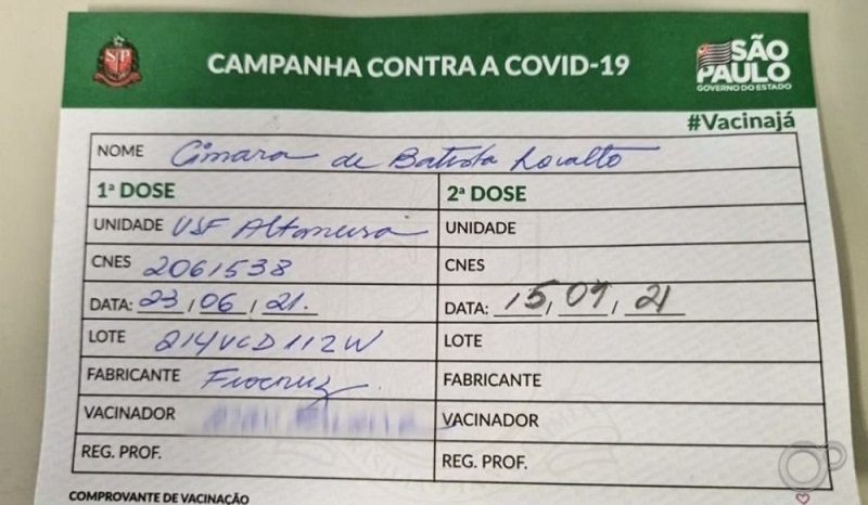 Moradores de Marília são imunizados contra gripe por engano em vez de receber vacina da Covid-19