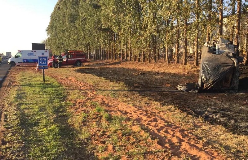 Acidente de trânsito deixa vítimas fatais em rodovia da região