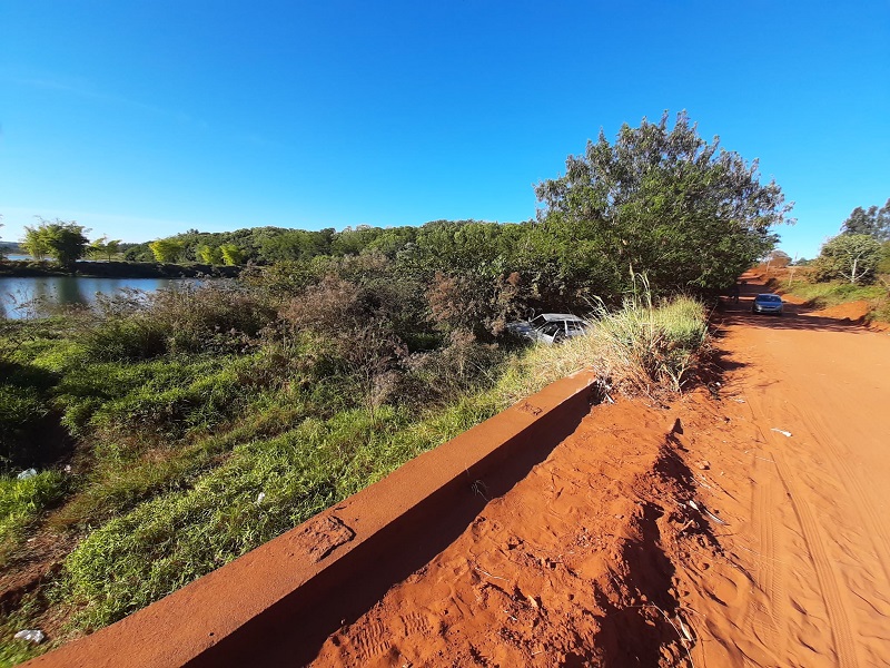 Acidente causa susto em usuários da estrada do 'Burrinho' em Paraguaçu