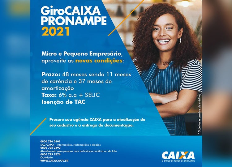 Sebrae Aqui comunica: Prazo para solicitação da Linha de crédito do Pronampe termina na sexta-feira