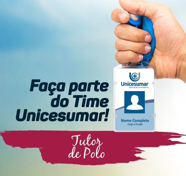 Mais uma vaga de emprego oferecida pela Unicesumar