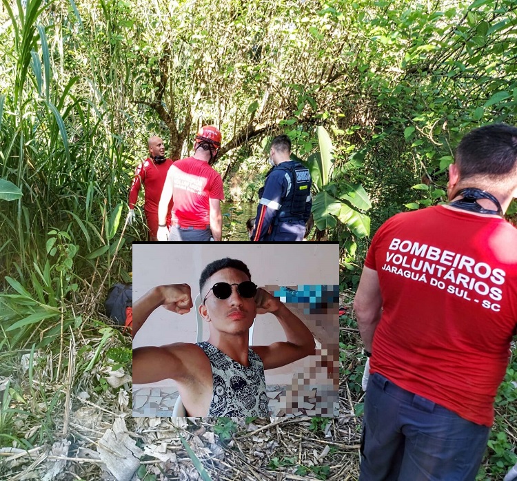 Jovem candidomotense morre afogado no Natal em Jaraguá do Sul/SC
