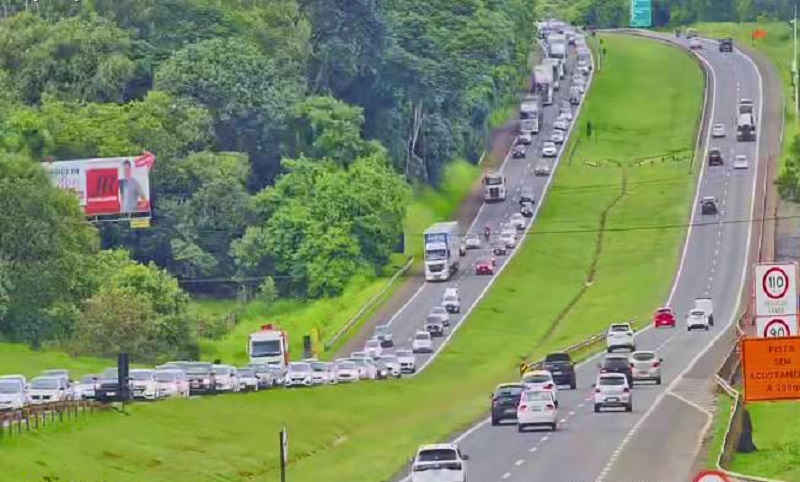 Feriado de Ano Novo tem tráfego mais intenso