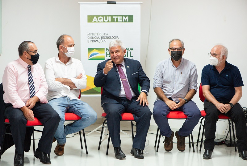 Ministro de Ciências, Tecnologias e Inovações, Marcos Pontes, participa de evento na FEMA