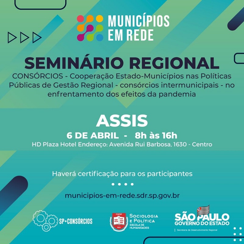 Município de Assis recebe Seminário Regional sobre Consórcios Intermunicipais