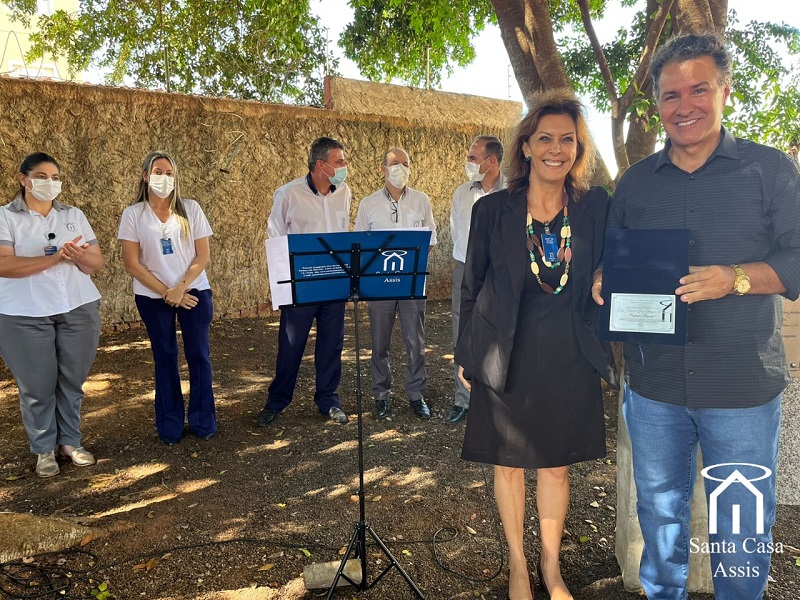 Celebração da Esperança marca fim da 1ª etapa das obras da oncologia da Santa Casa de Assis