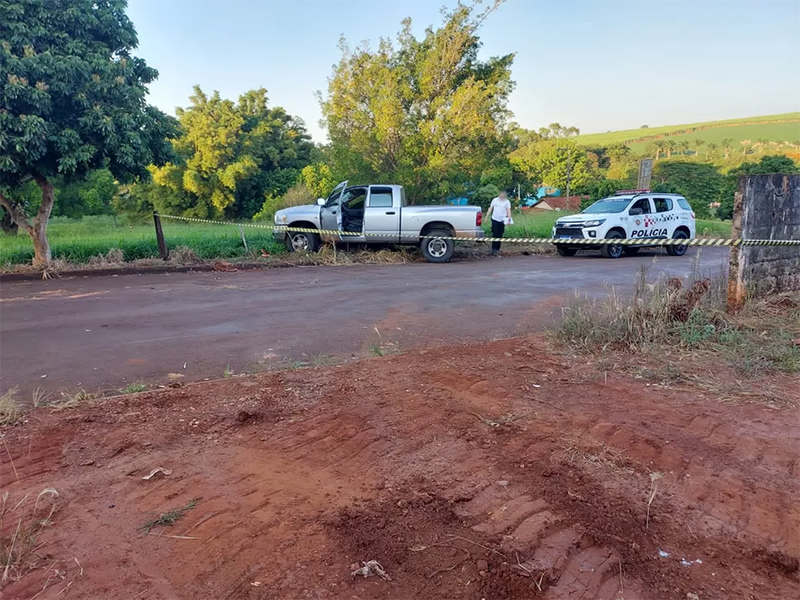 Suspeito de participar de roubo de caminhonete é morto a tiros em abordagem em Iepê