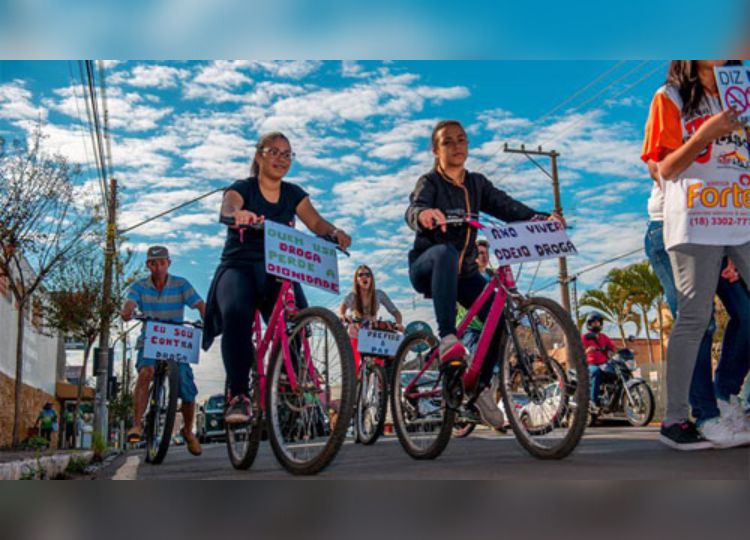 13ª Marcha e Pedalada Contra as Drogas será na sexta-feira, 24