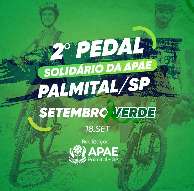 Vem aí o 2º Pedal Solidário da APAE de Palmital