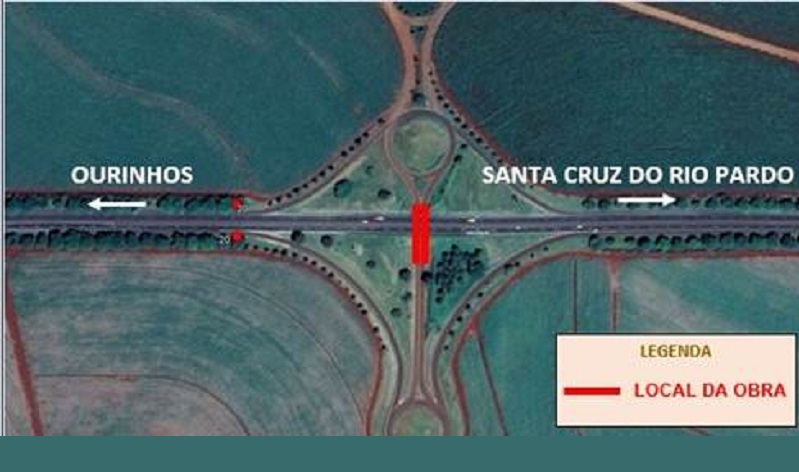 CART realiza obra em dispositivo da SP-327