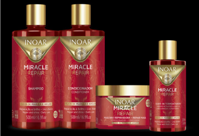 Com óleo de Marula, Miracle Repair da Inoar Cosméticos trará reparação e brilho ao fios