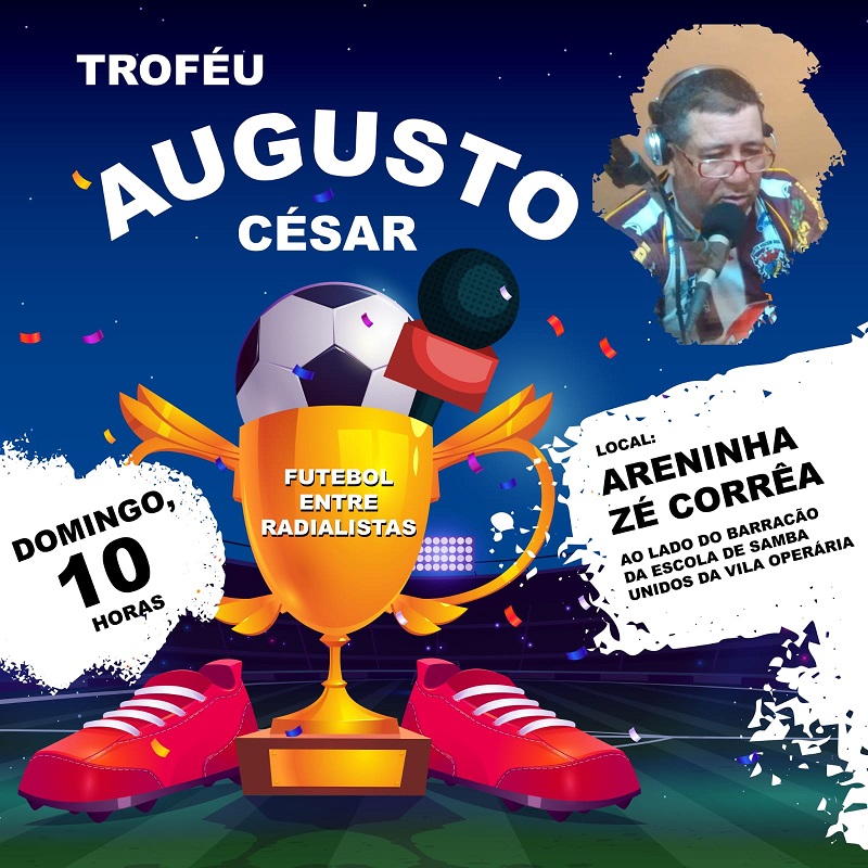 Radialistas promovem Troféu Augusto César